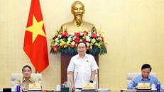 Chủ tịch Quốc hội Trần Thanh Mẫn phát biểu. Ảnh: Doãn Tấn