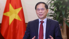 Phó Thủ tướng, Bộ trưởng Ngoại giao Bùi Thanh Sơn làm Chủ tịch Ủy ban Quốc gia APEC 2027. (Ảnh: Phạm Kiên/TTXVN)