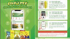 Ứng dụng “Phú Mỹ” tích điểm đổi quà. Gia tăng tương tác và trải nghiệm cho bà con nông dân.