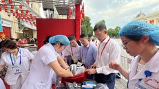 Kiểm tra công tác y tế phục vụ buổi sơ duyệt sự kiện A80