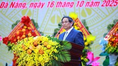 Thủ tướng Phạm Minh Chính phát biểu tại Lễ kỷ niệm 80 năm Ngày truyền thống lực lượng vũ trang Quân khu 5.