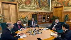 Chủ tịch Quốc hội Hungary László Kövér tiếp Đại sứ Việt Nam tại Hungary Bùi Lê Thái.