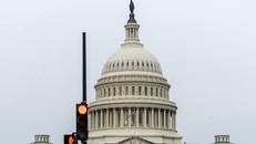 Quang cảnh bên ngoài Toà nhà Quốc hội ở Washington DC.