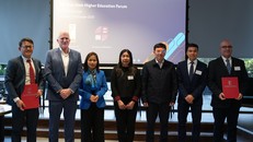 Các trường đại học của hai nước ký kết Biên bản ghi nhớ hợp tác (MOU) tại diễn đàn.