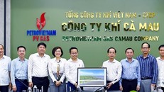 Đoàn công tác tỉnh Cà Mau đến thăm và làm việc tại PV GAS CA MAU