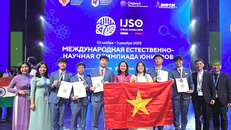 Tất cả 6 học sinh Hà Nội đều giành huy chương tại Olympic Khoa học trẻ quốc tế. 