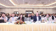 Hội thảo thu hút hơn 500 đại biểu trong nước và quốc tế. 