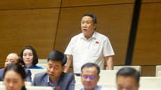 Đại biểu Quốc hội tỉnh Quảng Trị Hà Sỹ Đồng phát biểu.