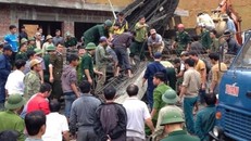 Sập giàn giáo cây xăng ở Hà Tĩnh: Nhiều công nhân chưa hết hoảng sợ