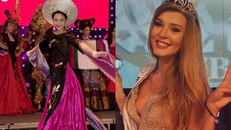 Hà Thu đoạt giải Hoa hậu được yêu thích nhất tại HH Liên lục địa