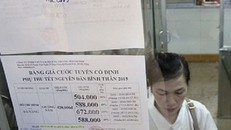 Cháy vé xe Tết, giá tăng gấp 3, cơ quan quản lý 'bất lực'