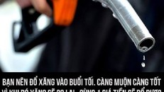 Bí kíp đổ xăng giúp bạn lợi đủ đường lan truyền mạnh mẽ