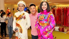 Tiết lộ áo cưới độc đáo của Vân Trang theo phong cách hoàng bào