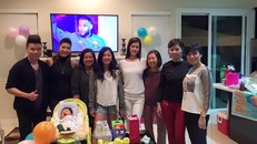 Chồng Ngọc Quyên và hành động 'gây bão' tại tiệc đầy tháng quý tử