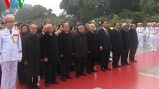 Lãnh đạo Đảng, Nhà nước vào Lăng viếng Chủ tịch Hồ Chí Minh