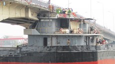 Tàu đâm va vào cầu An Thái hết hạn kiểm định, đi sai luồng tuyến