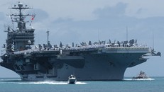 Mỹ điều siêu tàu sân bay đến tập trận ở Hàn Quốc
