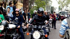 Dàn xe motor phân khối lớn đưa tiễn Trần Lập về đất mẹ