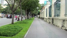 TP.HCM: Chi 1.000 tỷ lát đá hoa cương 'làm đẹp' cho vỉa hè