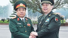 Bộ trưởng Quốc phòng Việt, Trung trao đổi vấn đề Biển Đông