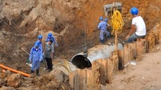 Đường ống nước sông Đà: Chưa ký hợp đồng với nhà thầu Trung Quốc