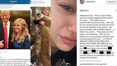 Miley Cyrus 'dọa' rời Mỹ nếu Tỷ Phú Donald Trump làm Tổng thống