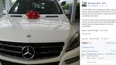 Hàng chục nghìn người bị lừa trên Facebook vì ham Mercedes