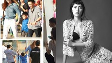 Hạ Vi 'táo bạo' khoe vòng một gợi cảm khi Cường Đô la bên Hà Hồ