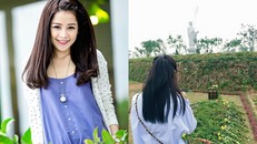 Chi Pu tới viếng mộ Trần Lập và Thanh Tùng tại Phú Thọ