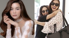 Hạ Vi - Maya cười hết cỡ 'liên kết dằn mặt tình địch' Hà Hồ?