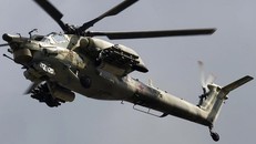 Video: ‘Thợ săn đêm’ Mi-28 phá hủy xe thiết giáp của IS