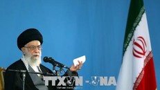 Đại giáo chủ Iran Ali Khamenei phát biểu tại Tehran ngày 7/1/2015. Ảnh tư liệu: AFP/TTXVN