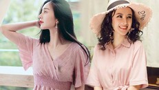 Sắc hồng được tín đồ thời trang ưa chuộng trong mùa hè