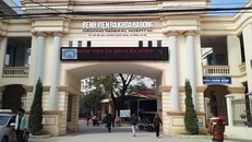 Bệnh viện Đa khoa Hà Đông, nơi xảy ra sự việc.