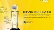 PVcomBank nhận hai giải thưởng quốc tế của IFM