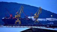 Khu vực cảng Hào Hưng, nơi phát hiện tàu cổ đắm. Ảnh: Minh Hoàng.