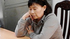 Oanh Hà bị Công an tỉnh Lâm Đồng bắt năm 2014. Ảnh: Quốc Dũng.