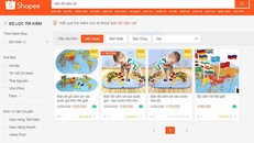 Sàn thương mại điện tử bán đồ chơi có hình 'đường lưỡi bò' của Trung Quốc