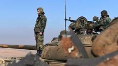 Binh sĩ Syria ở khu vực đông nam tỉnh Idlib. Ảnh: Press TV.