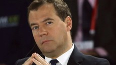 Thủ tướng Nga Dmitry Medvedev. (Ảnh: TASS)