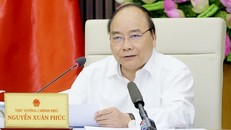 Thủ tướng Nguyễn Xuân Phúc phát biểu tại buổi họp - Ảnh: VGP/Quang Hiếu