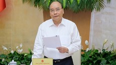 Thủ tướng phát biểu kết luận phiên họp - Ảnh: VGP/Quang Hiếu