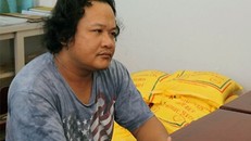 Đối tượng Quang tại cơ quan công an