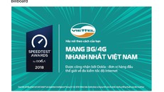 SpeedTest: Viettel là mạng di động nhanh nhất Việt Nam
