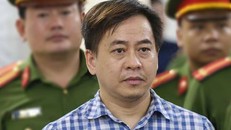 Phan Văn Anh Vũ tại TAND Hà Nội hồi tháng 7. Ảnh: TTXVN.