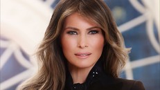 Đệ nhất Phu nhân Mỹ Melania Trump. Ảnh: AP