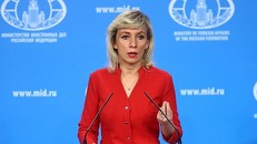 Phát ngôn viên Bộ Ngoại giao Nga Maria Zakharova. Ảnh: Tass.