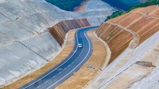 Đường cao tốc Đồng Đăng-Trà Lĩnh sẽ có chiều dài 115km. (Ảnh: Huy Hùng/TTXVN)