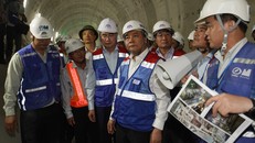 Thủ tướng thị sát dự án tuyến metro đầu tiên của TPHCM
