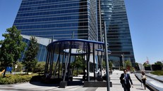 Torre Espacio (Tháp không gian) được xây dựng vào năm 2009. Ảnh: AFP/Getty Images